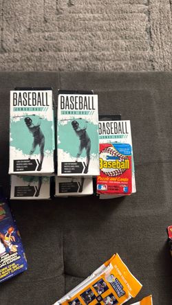 Baseball Jumbo Box Card Sets Lot of 3
