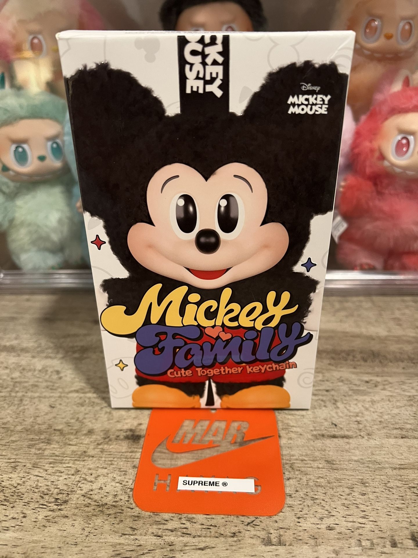 Mickey Family Cute Together Keychain Pendant Mickey Purchased from Popmart POP NOW 100% Authentic - Able to Verify Brand New and Sealed/Unopened L