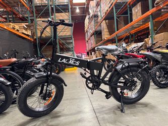 Folding electric bicycle