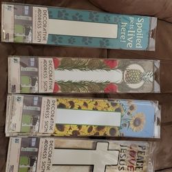 Address Signs