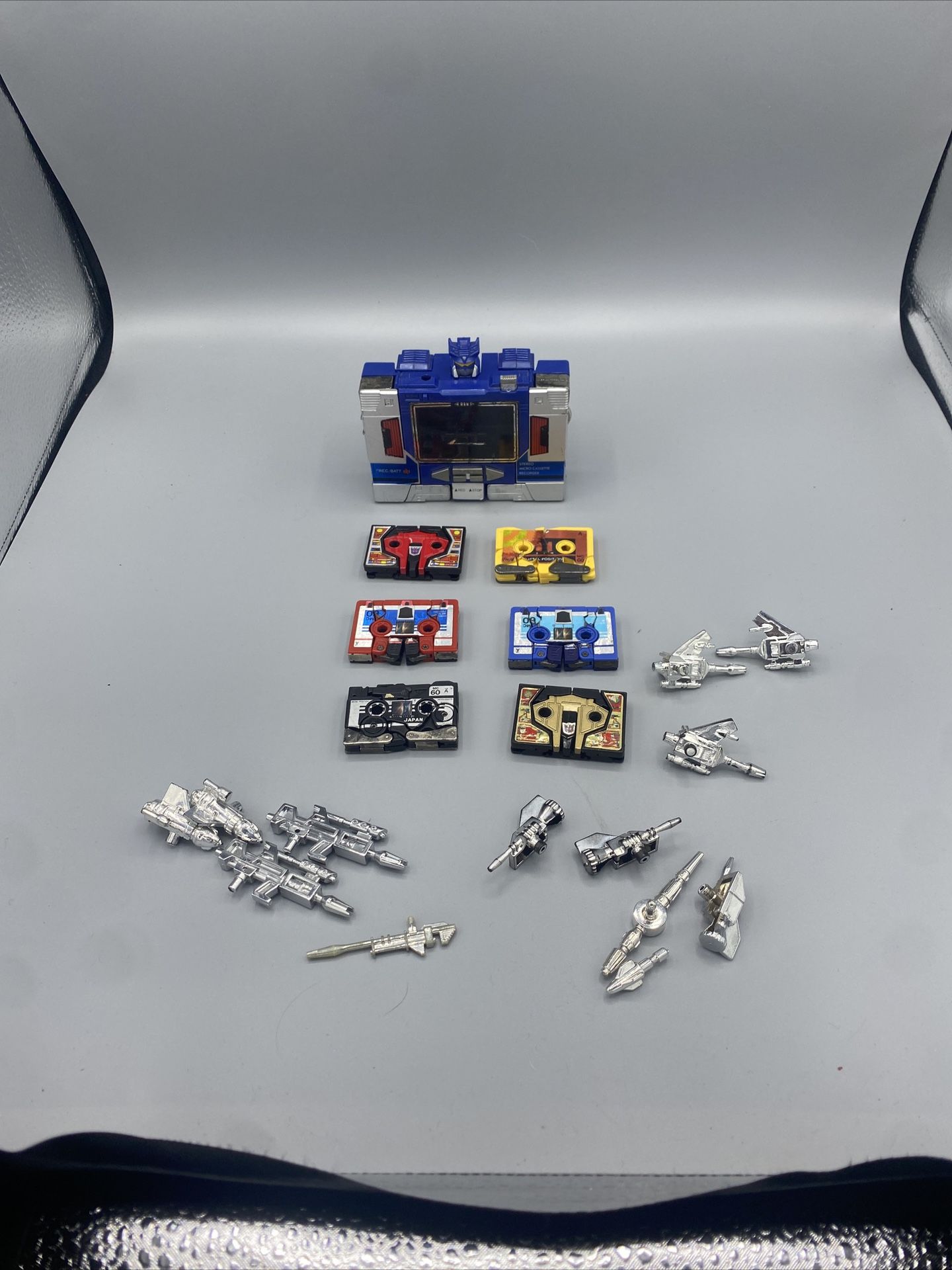 Soundwave & Buzzsaw + More Complete 1984 G1 Vintage Transformers Pre Rub Early