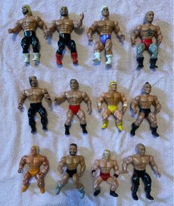 1980s Wrestling Champions Figurines