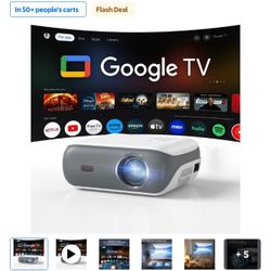 Happrun Bluetooth Projector & Sony Blu-ray Player 