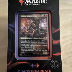 Magic the Gathering: Chaos Incarnate Starter Commander Deck