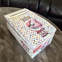 POKEMON 151 BOOSTER BUNDLE DISPLAY UNSEALED/NO SHRINK