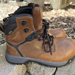 Keen Utility Steel Toe Waterproof Work Boots..Size 7.5 Men’s / 9 Women’s..