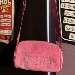 Pink Rhinestone Juicy Couture Bag