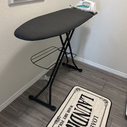 Ironing Board And iron