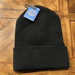 NEW Black Acrylic Beanies 