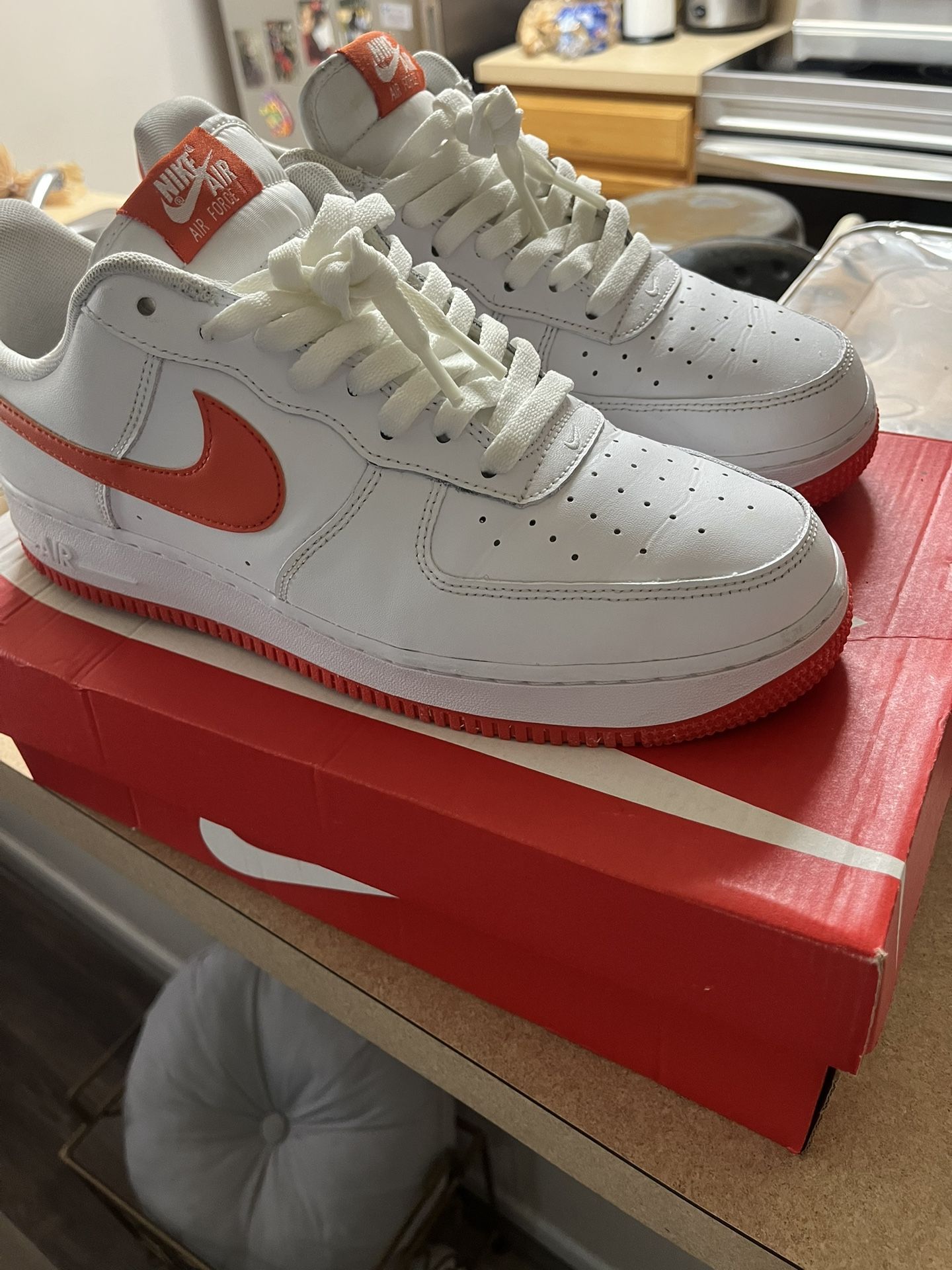 Nike Af1 Safety Orange