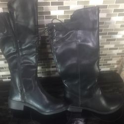 New Black Boot And Use Black Jacket 