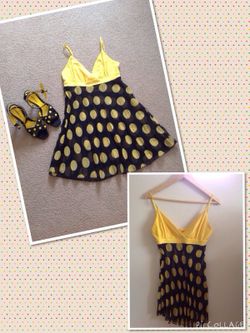 Polka-Dot Tunic Top & Shoes