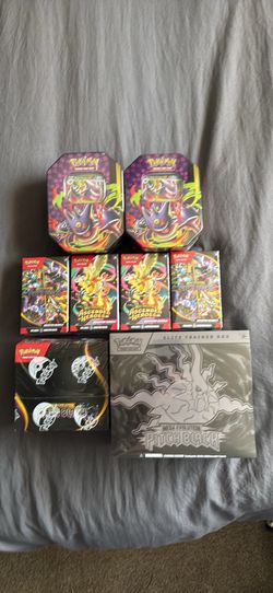 Pokemon TCG Mega Evolution Pitch Black Products + Ascended Heroes Bundles