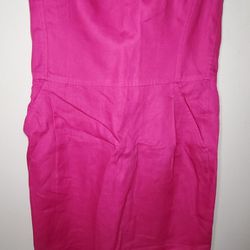 Banana Republic Women's Pink Topless Dress Size 10