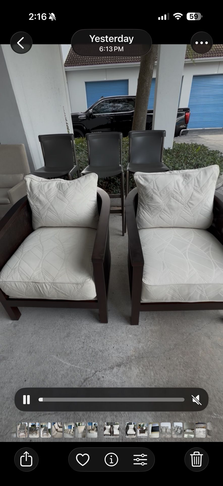 Worth Big $$- PAIR OF CENTURY Barrel Chairs- Amazing Condition And vintage!