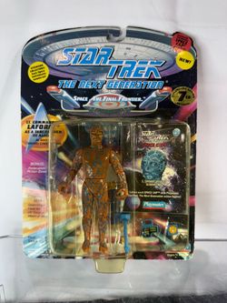 🚀 Vintage 1994 Star Trek TNG Lt. Commander La Forge Alien Action Figure – Sealed