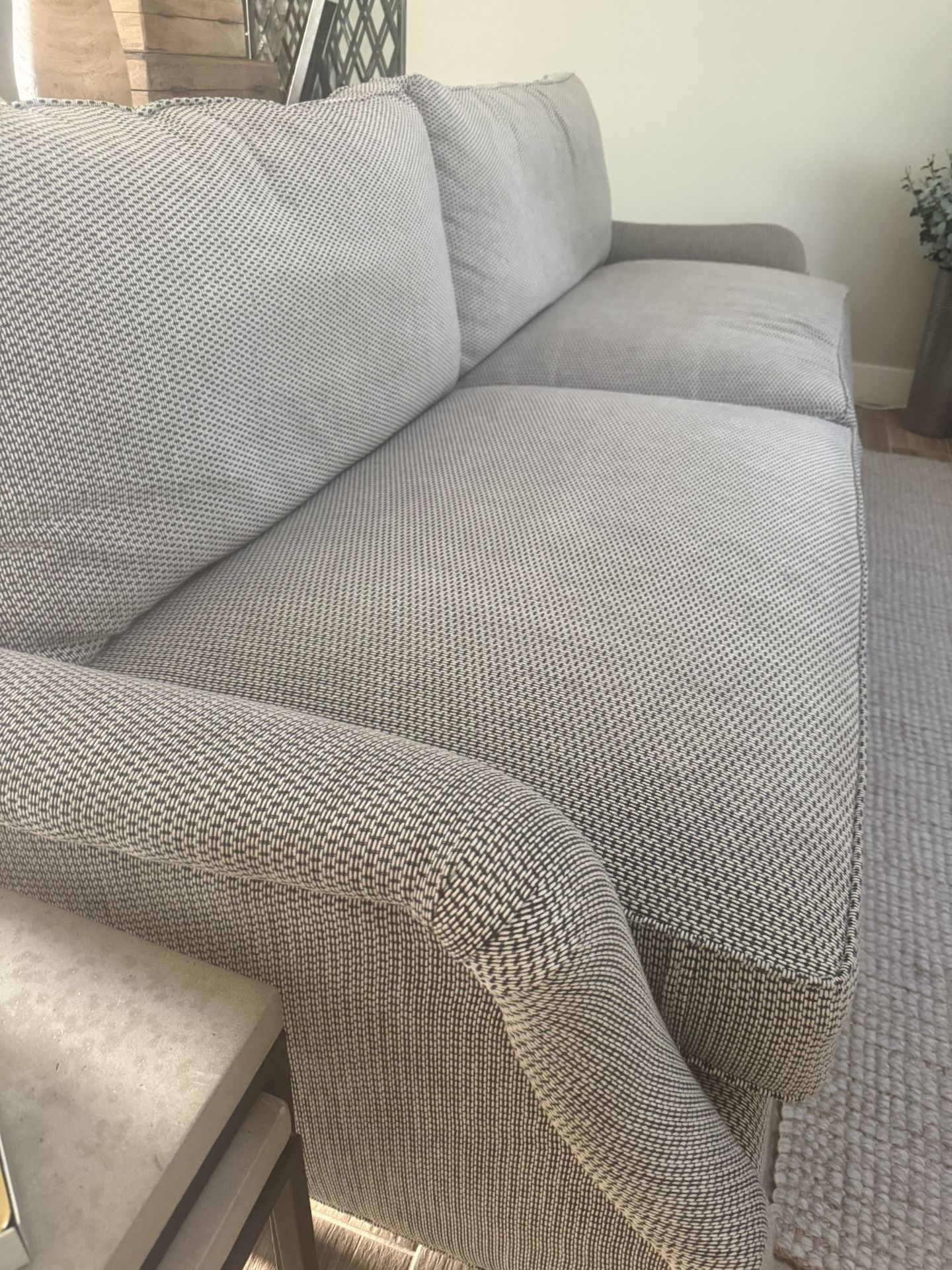 Arhaus Designer Sofa Set Taupe/Black