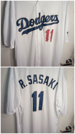 Los Angeles Dodgers 2025 World Series Gold Jersey Roki Sasaki