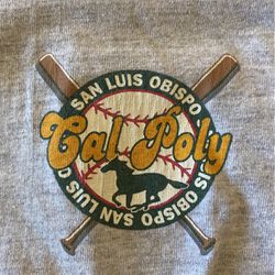 Vintage “CAL POLY” Baseball ⚾️ Jersey 