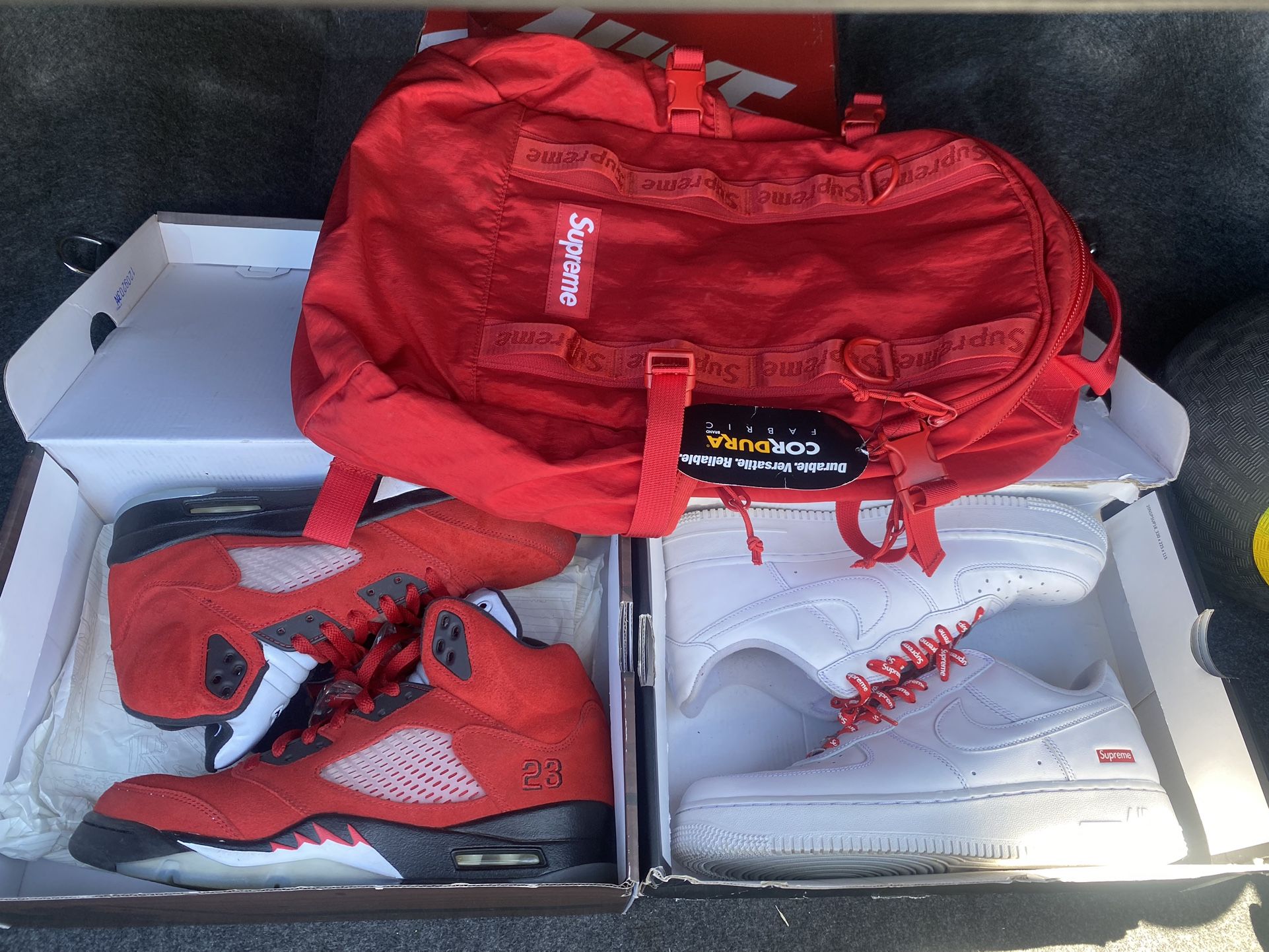 Supreme Backpack Supreme Af1 Raging Bull 5