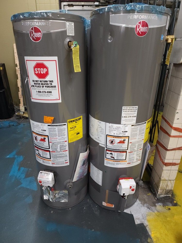 New Gas Water Heater With Install Provided 