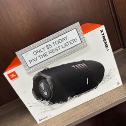 Jbl Xtreme 4 Bluetooth Speaker New - Pay $1 today and pay the rest later -