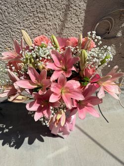 Lily flower arrangement