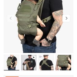 Tactical Baby Gear Tactical Baby Carrier for Dads, Ergonomic, Hip Healthy & Comfortable for Infants