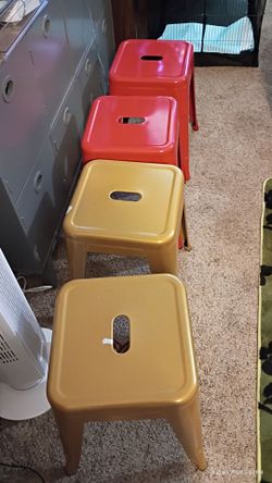 Metal stools
