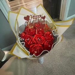 ramos buchones rosas eternas