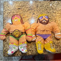 1990’s wrestling buddies  Macho Man/ultimate warrior