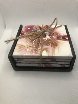Hand Painted Coasters