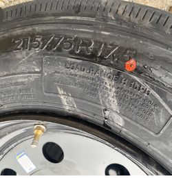 17.5 Trailer Wheels. Super Heavy Duty 18ply. HD Wheel Upgrade 