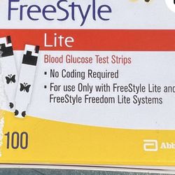 Diabetic Strips Freestyle Lite