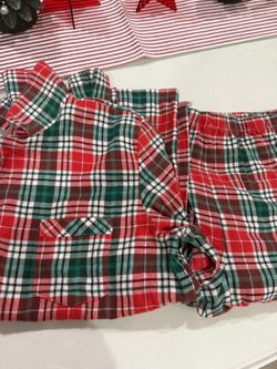Christmas Plaid Women’s Pajama Size Medium 