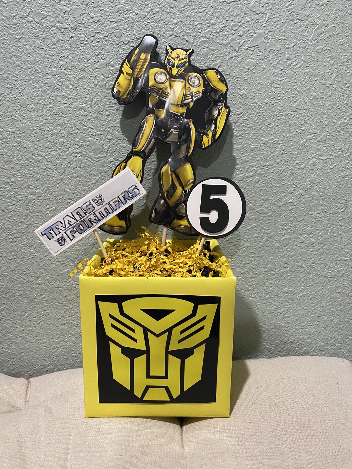 Transformers Party Centerpieces