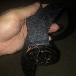 Supreme Gucci Belt Black