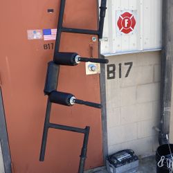 EliteFTSRackable Cambered Spider Safety Squat Bar Barbell- Excellent Condition! 