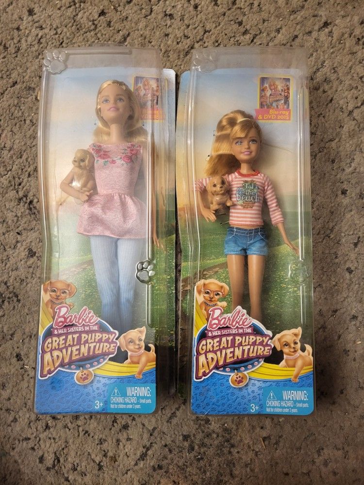 Barbie great puppy adventure dolls sale