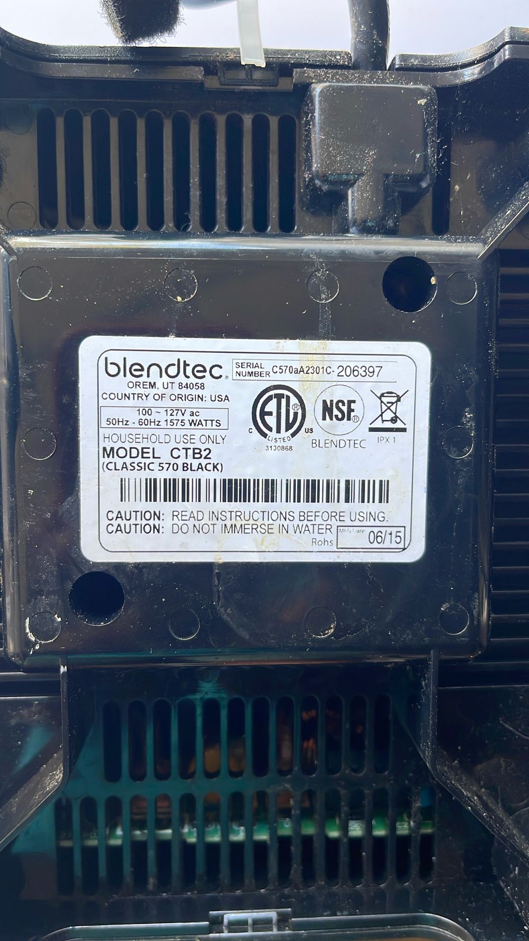 Blendtec Blender CTB2