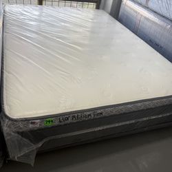 QUEEN SIZE INTELLIBED MATTRESS & BOX SPRING BED SET