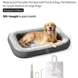 Inflatable Dog Bed.