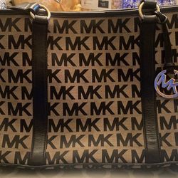 Michael Kors MK Monogram Tote Bag 