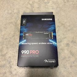 Samsung - 990 PRO 1TB Internal SSD PCle Gen 4x4 NVMe Gaming Desktop Laptop PC Storage