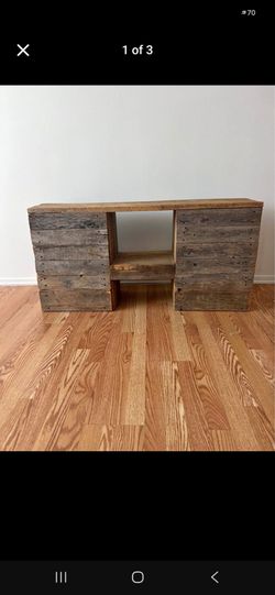 Reclaimed Wood Console Table