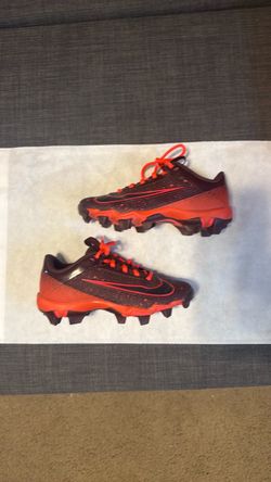 Nike youth football flag cleats 2.5 Y Vapor Edge Shark