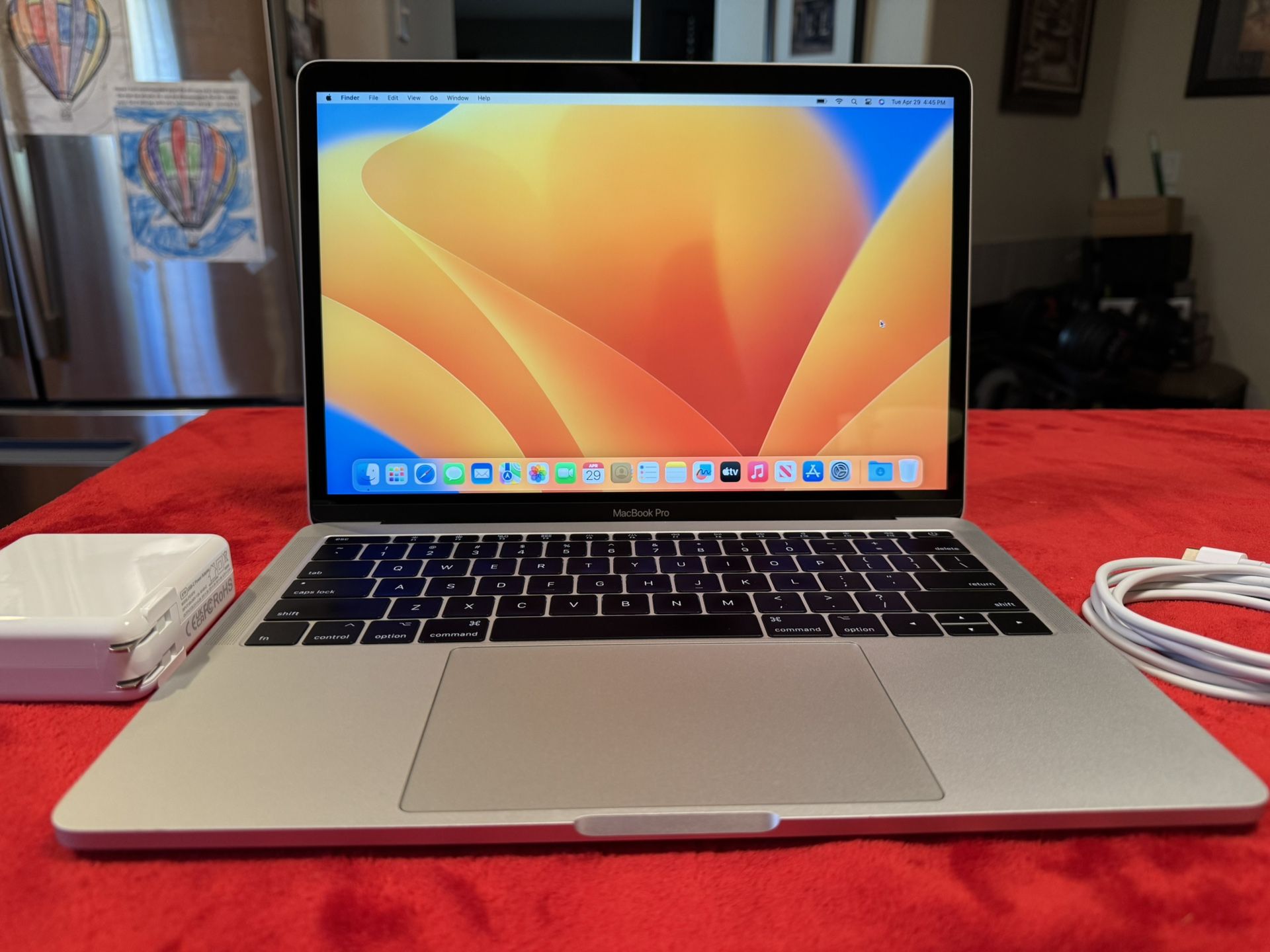 MacBook Pro 13”-2017, i7 (4.0Ghz), 16GB RAM, 256GB SSD, Extras Available: 1TB M.2, Docking Station 