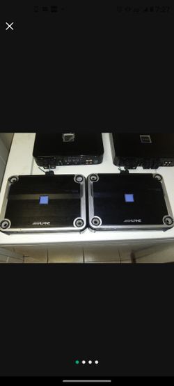 Alpine PDX 2.150 amplifiers x2
