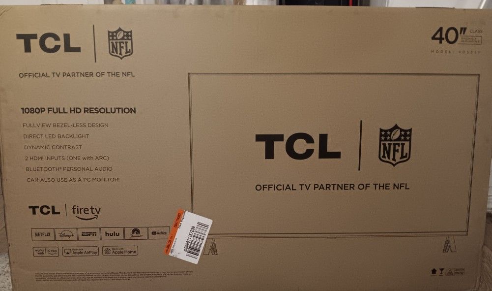 40" New Smart TV