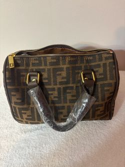 Tan and brown bag